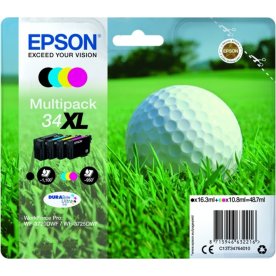 Bläckpatron Epson 34XL Flerpack 4 färger