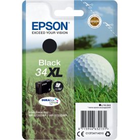 Bläckpatron Epson 34XL Svart 1100 sidor