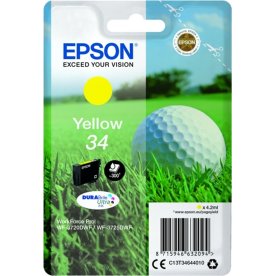 Epson 34 bläckpatron, gul, 300 s