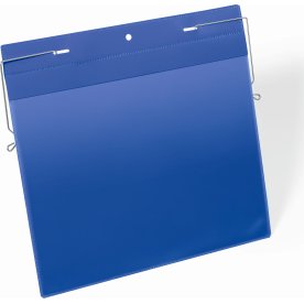 Lagerficka m. ståltrådsfäste Durable A4 Liggande