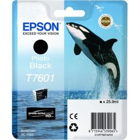 Bläckpatron Epson T76014010 Svart 25,9 ml