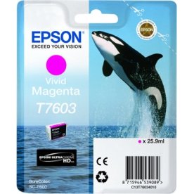Bläckpatron Epson T76034010 Klar magenta 25,9 ml