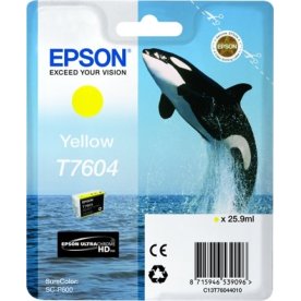Bläckpatron Epson T76044010 Gul 25,9 ml