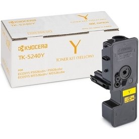 Kyocera TK-5240Y lasertoner, gul, 3000s