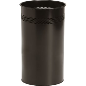 Twin Metal Papperskorg 21 liter, svart