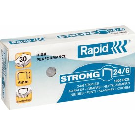 Häftklammer Rapid Strong 24/6, 1000 st