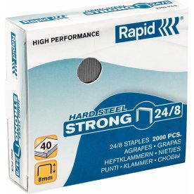 Häftklammer Rapid Strong 24/8 Koppar 2000 st