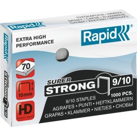 Rapid Super Strong 9/10 Hæfteklammer, 1000 stk.