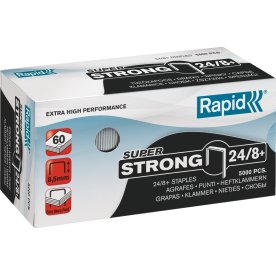 Häftklammer Rapid Super Strong 24/8, 5000 st