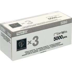 Rapid 5080e Hæfteklammekassette, 3x5000 stk.