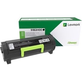Lasertoner Lexmark 51B2X00 Svart 20 000 sidor