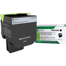 Tonerkassett Lexmark 71B2XK0 Svart 8000 sidor