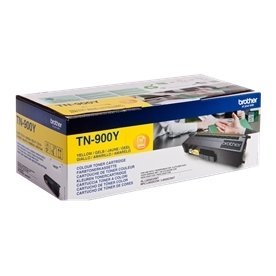 Lasertoner Brother TN900Y Gul 6000 sidor 2-pack