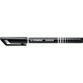 Stabilo Sensor fiberpenna, svart