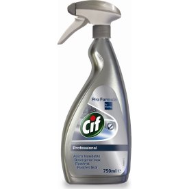 Rengöringsmedel för rostfritt stål och glas Cif 0,