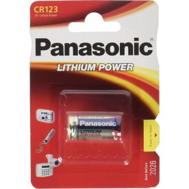 Panasonic CR123A Batteri 
