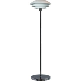 DL31 gulvlampe, Hvid,  H 133 cm 