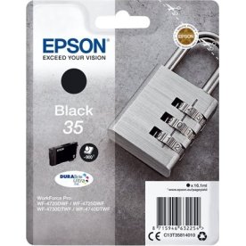 Epson 35 blækpatron, sort, 16,1ml
