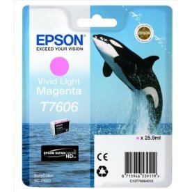 Bläckpatron Epson T76064010 25,9 ml Ljus magenta