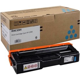 Lasertoner Ricoh 407544 Cyan 1600 sidor