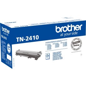 Brother TN2410 lasertoner, sort, 1200s 