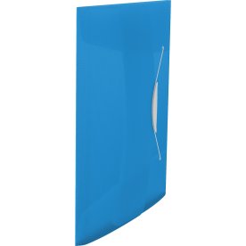 Esselte Vivida elastikmappe A4, med klap, blå