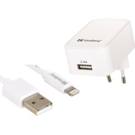 Sandberg universal-USB-laddare med Lightning-kabel