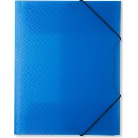 DocuSmart elastikmappe A4, PP, klarblå