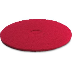 Kärcher Golvrondell, röd medium mjuk, 508 mm, 5 st