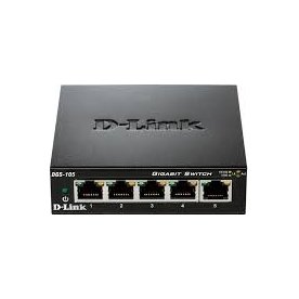 D-Link DGS-105 Switch, 5 ports 10/100/1000