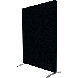 Easy skärmvägg H125xB100 cm svart