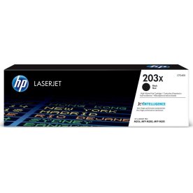 HP 203X/CF540X lasertoner, svart, 3200 s