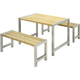 Plus Café plankset L. 127 cm, Tryckimpregnerat