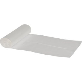 Sopsäckar 120 liter, 76x103 cm, vit, 10 st.