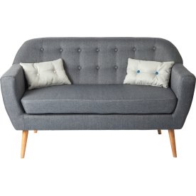 Silas 2 pers. sofa, grå