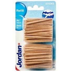 Jordan Dental Sticks Refill Tablepack, 250 stk