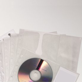 Durable A4 CD-ficka, 5 st.