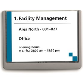 Durable Click Sign Skilt 210x149 mm (A5)