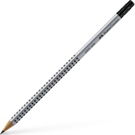 Faber-Castell Grip 2001 blyant m/viskelæder, HB