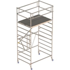 Fällbar byggnadsställning 135x180 (räcke) - H2,65m