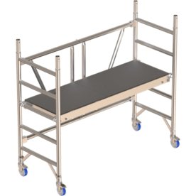 Fällbar byggnadsställning 75 x 180 cm - H 1,40 m