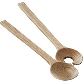 Bitz salladsbestick i ek, 32 cm