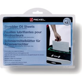 Oljeark Rexel 2101948 till dokumentförstörare 12 s