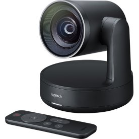 Logitech Rally konferenskamera UHD, svart