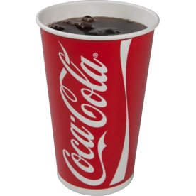 Pappersmuggar, Coca-Cola, 40 cl, 50 st.