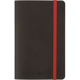 Oxford Black n' Red Soft Anteckningsbok A6, linjer