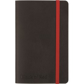 Oxford Black n'Red Soft Notesbog A6, linjeret
