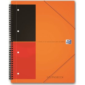 Oxford Int. Meetingbook Spiralblock A4+, linjerat