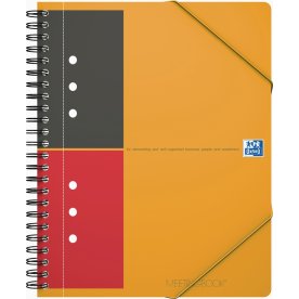 Oxford Int. Meetingbook Spiralblock A5+, linjerat