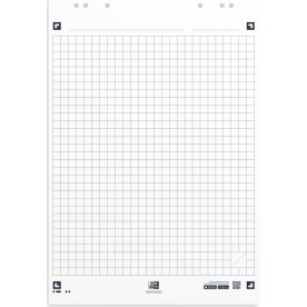 Oxford Smart Chart Blädderblock 650x980 mm, rutat